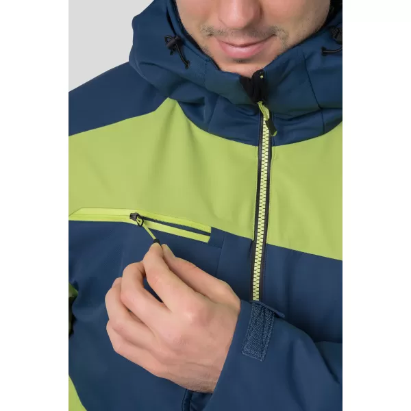  Herrenjacke HANNAH KELTON MITTERNACHTSMARINE/LIMETTENGRÜN 
