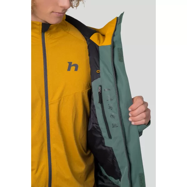  Jacke HANNAH GAROW GOLDENER GELB/DUNKLER WALD 