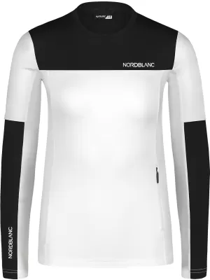 Funktions-T-Shirt für Damen NORDBLANC VIVACIOUS NBSFL7648 WEIß