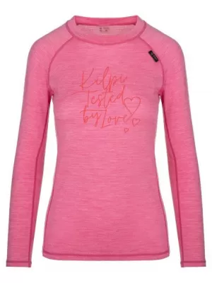 Thermounterwäsche für Damen KILPI MAVORA TOP-W SL0505KI ROSA