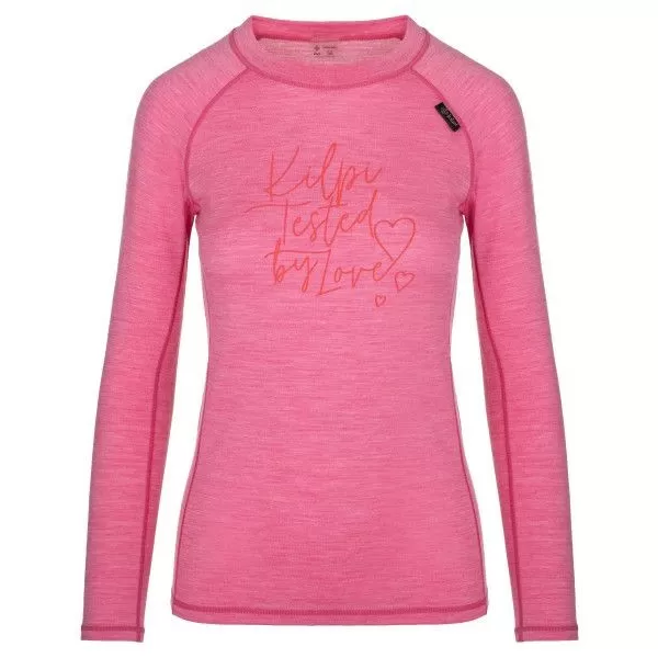  Thermounterwäsche für Damen KILPI MAVORA TOP-W SL0505KI ROSA 