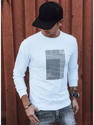Herren -Sweatshirt DSTREET BX5354 WEIß