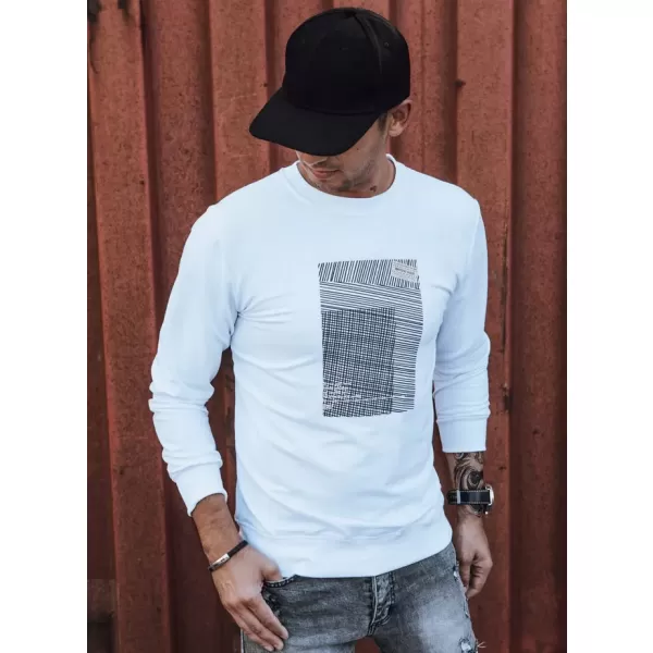  Herren -Sweatshirt DSTREET BX5354 WEIß 