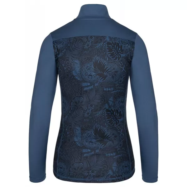  Damen Funktions-T-Shirt mit langen Ärmeln KILPI LEEMA-W SL0508KI DUNKELBLAU 