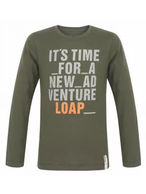 Kinder-T-Shirt LOAP BINUS CLK2284 GRÜN
