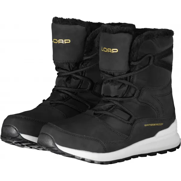  Winterstiefel für Damen LOAP COSTA SBL22160 SCHWARZ 
