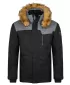 Herren-Winterjacke KILPI ALPHA-M SM0127KI SCHWARZ