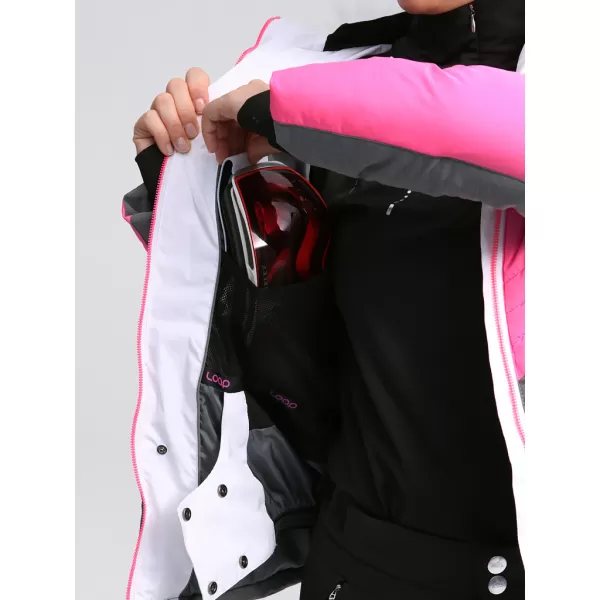  Winterjacke für Damen LOAP ORINNA OLW2211 GRAU 