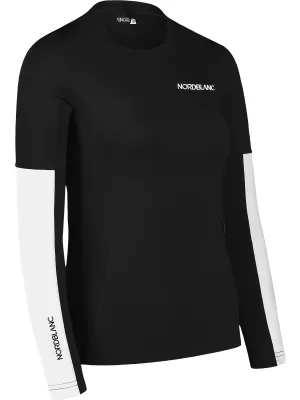 Funktions-T-Shirt für Damen NORDBLANC VIVACIOUS NBSFL7648 KRISTALLSCHWARZ