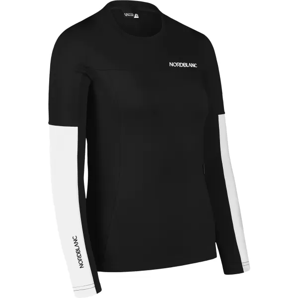  Funktions-T-Shirt für Damen NORDBLANC VIVACIOUS NBSFL7648 KRISTALLSCHWARZ 