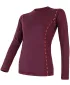 Damen-Thermoshirt mit langen Ärmeln SENSOR MERINO AIR 18200006 PORT RED