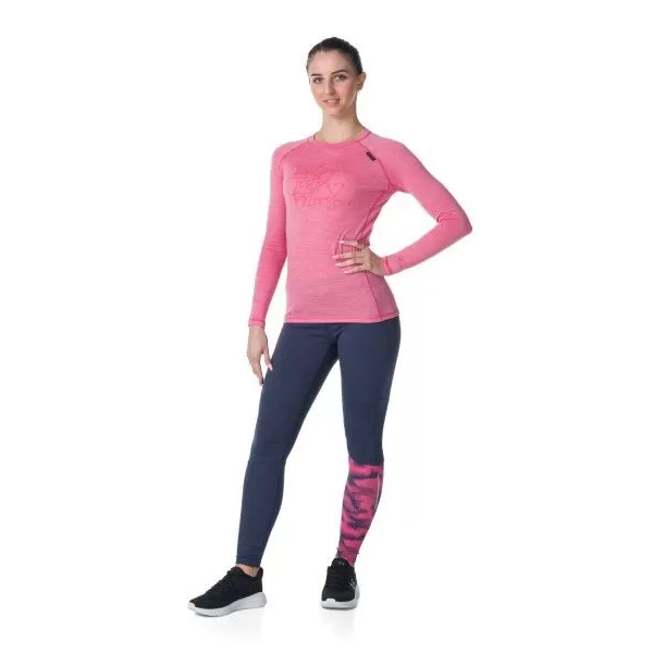  Thermounterwäsche für Damen KILPI MAVORA TOP-W SL0505KI ROSA 
