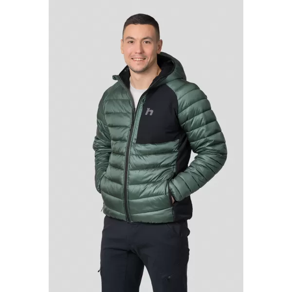  Herrenjacke HANNAH REVEL HOODY DUNKLER WALD/ANTHRAZIT 