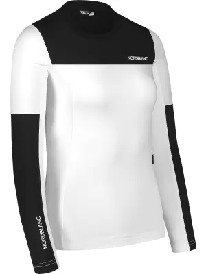 Funktions-T-Shirt für Damen NORDBLANC VIVACIOUS NBSFL7648 WEIß