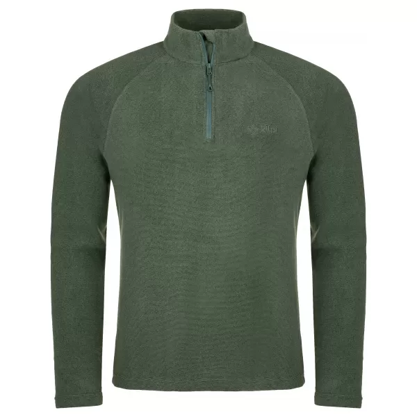  Fleece-Sweatshirt für Herren KILPI ALMERI-M SM0211KI DUNKELGRÜN 