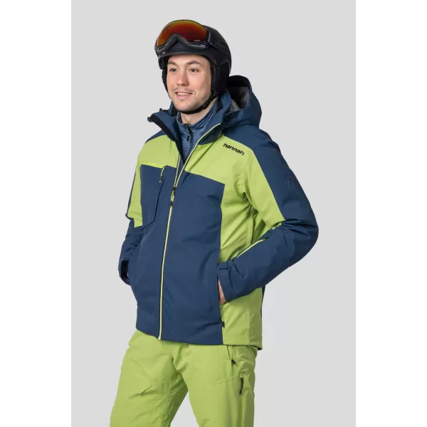  Herrenjacke HANNAH KELTON MITTERNACHTSMARINE/LIMETTENGRÜN 