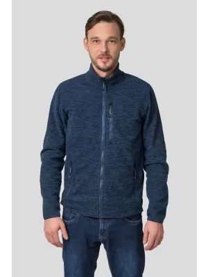 Herren-Sweatshirt HANNAH SANTON II DUNKLER DENIM MEL