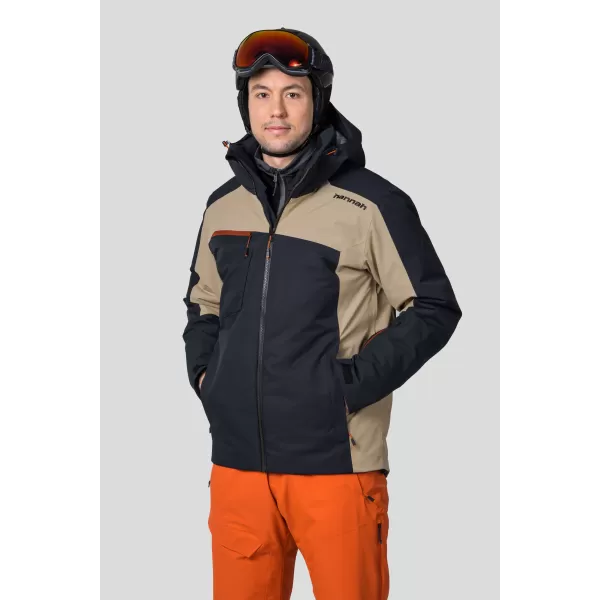  Herrenjacke HANNAH KELTON ANTHRAZIT/SAFARI 