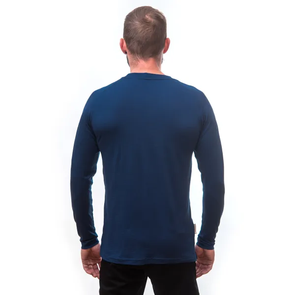  Herren-Thermo-T-Shirt mit langen Ärmeln SENSOR MERINO AIR PT EXPLORE 22200009 DUNKELBLAU 