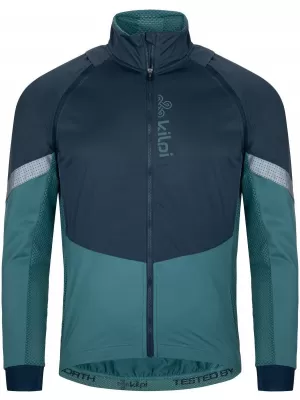 Herren-Softshelljacke KILPI ZAIN-M SM0122KI DUNKELGRÜN