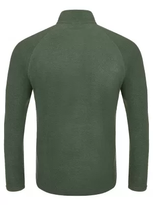 Fleece-Sweatshirt für Herren KILPI ALMERI-M SM0211KI DUNKELGRÜN