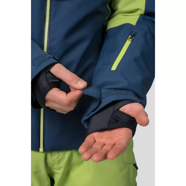  Herrenjacke HANNAH KELTON MITTERNACHTSMARINE/LIMETTENGRÜN 
