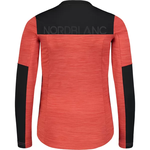  Funktions-T-Shirt für Damen NORDBLANC VIVACIOUS NBSFL7648 ROT 