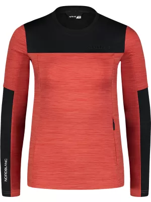 Funktions-T-Shirt für Damen NORDBLANC VIVACIOUS NBSFL7648 ROT