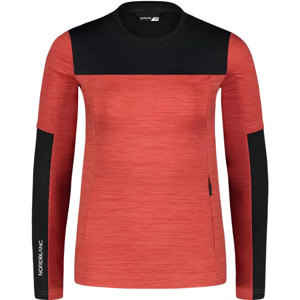  Funktions-T-Shirt für Damen NORDBLANC VIVACIOUS NBSFL7648 ROT 
