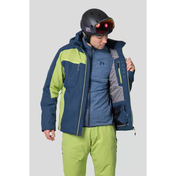  Herrenjacke HANNAH KELTON MITTERNACHTSMARINE/LIMETTENGRÜN 