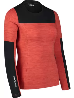 Funktions-T-Shirt für Damen NORDBLANC VIVACIOUS NBSFL7648 ROT
