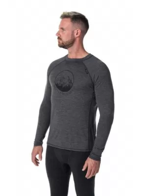 Thermounterwäsche für Herren KILPI MAVORA TOP-M SM0505KI DUNKELGRAU