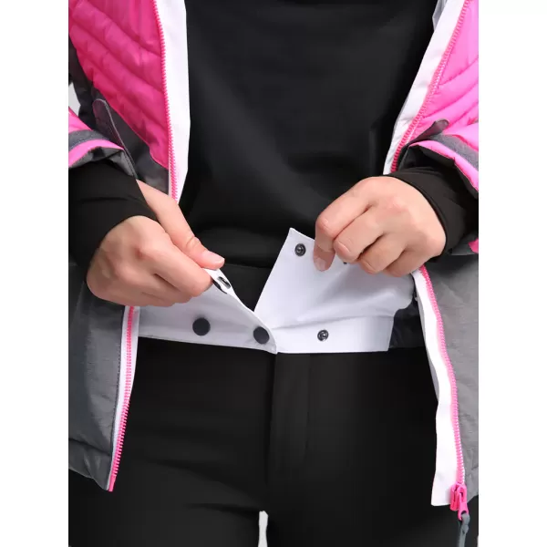  Winterjacke für Damen LOAP ORINNA OLW2211 GRAU 