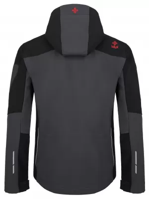 Herren-Softshelljacke KILPI PRESENA-M SM0125KI DUNKELGRAU
