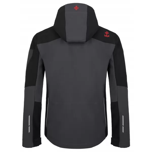  Herren-Softshelljacke KILPI PRESENA-M SM0125KI DUNKELGRAU 