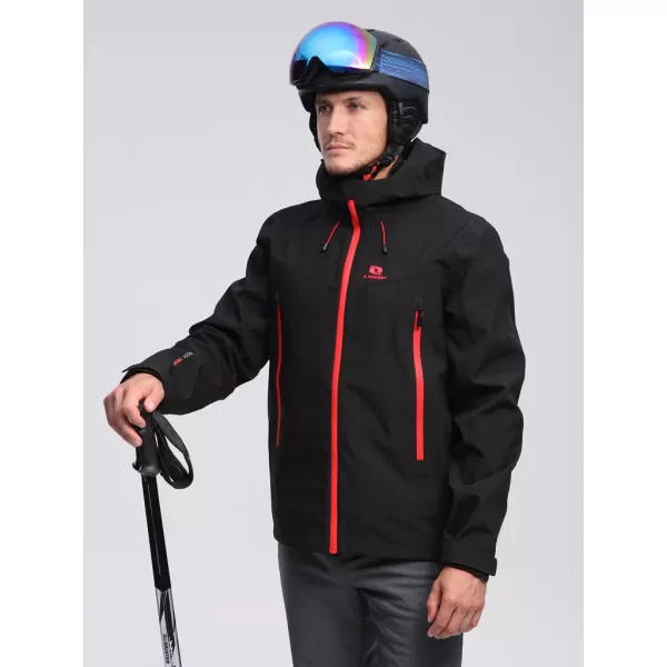  Herren-Winterjacke LOAP FAROZZO OLM2210 SCHWARZ 