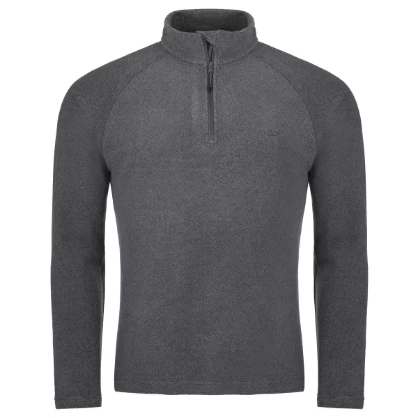  Fleece-Sweatshirt für Herren KILPI ALMERI-M SM0211KI DUNKELGRAU 