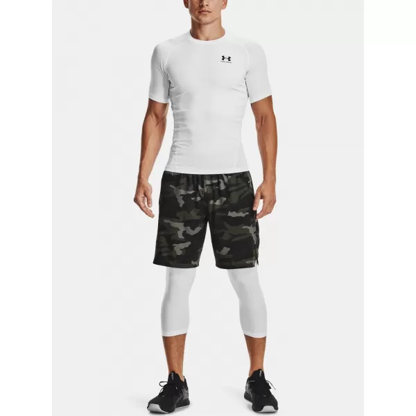  Kompressionsshirt für Herren UNDER ARMOUR HG ARMOUR COMP SS 1361518-100 WEIß 