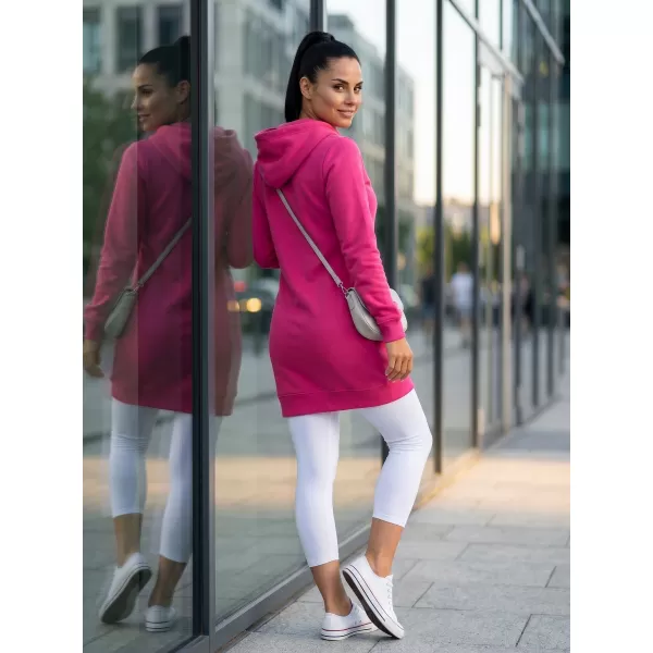  Erweitertes Damen-Sweatshirt MALFINI SNAP 419 MAGENTA 