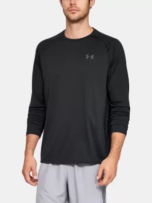 Herren-T-Shirt UNDER ARMOUR TECH 2.0 LS 1328496-001 SCHWARZ