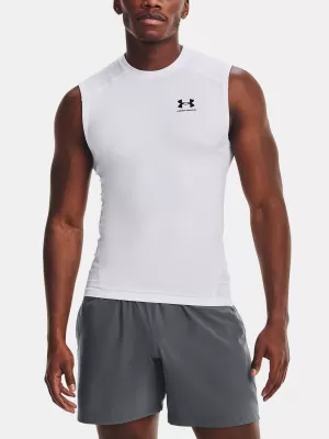 Kompressions-Tanktop für Herren UNDER ARMOUR HG ARMOUR COMP SL 1361522-100 WEIß