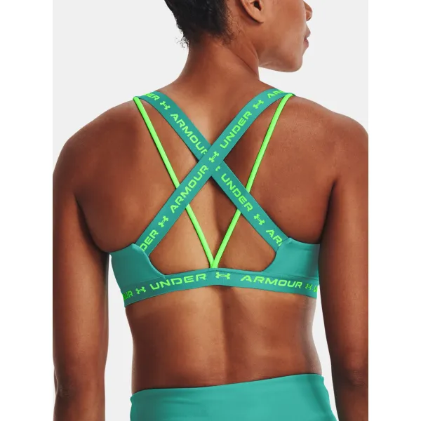  Damen-BH UNDER ARMOUR UA CROSSBACK LOW 1361033-369 GRÜN 
