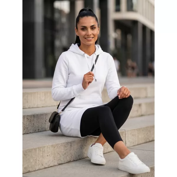  Erweitertes Damen-Sweatshirt MALFINI SNAP 419 WEIß 