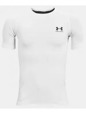 T-Shirt für Jungen UNDER ARMOUR HG ARMOUR SS 1361723-100 WEIß