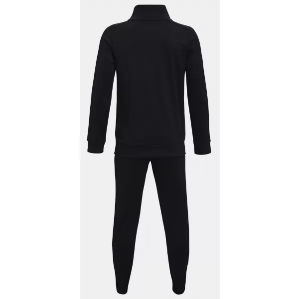  Jungen-Set UNDER ARMOUR KNIT TRACK SUIT 1363290-001 SCHWARZ 