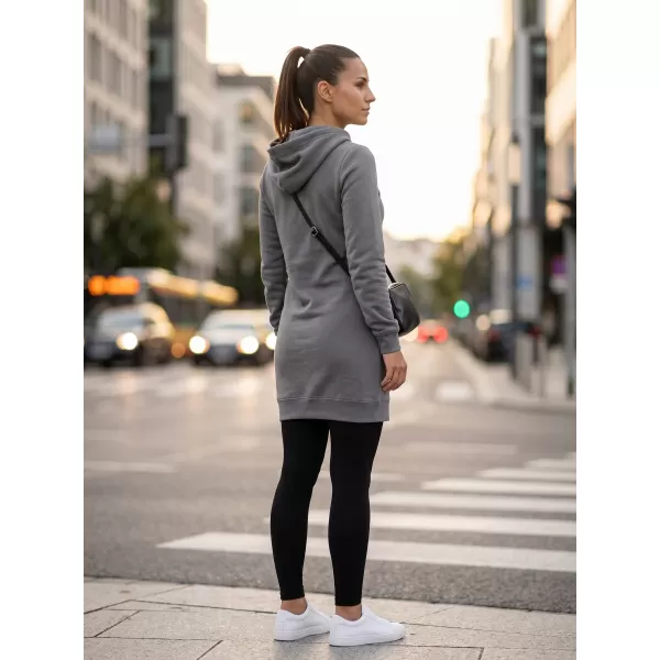  Erweitertes Damen-Sweatshirt MALFINI SNAP 419 STAHLGRAU 