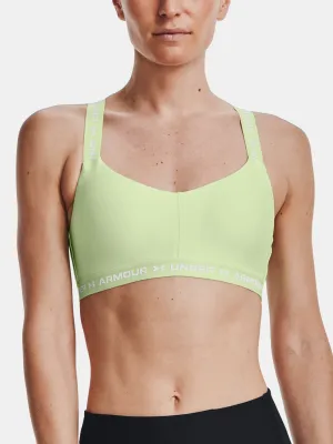 Damen-BH UNDER ARMOUR UA CROSSBACK LOW 1361033-370 GRÜN
