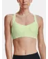 Damen-BH UNDER ARMOUR UA CROSSBACK LOW 1361033-370 GRÜN