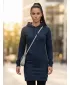 Erweitertes Damen-Sweatshirt MALFINI SNAP 419 MARINEBLAU