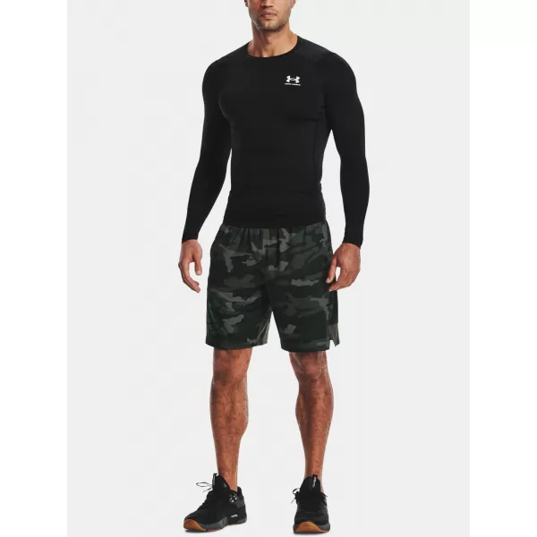  Kompressionsshirt für Herren UNDER ARMOUR HG ARMOUR COMP LS 1361524-001 SCHWARZ 